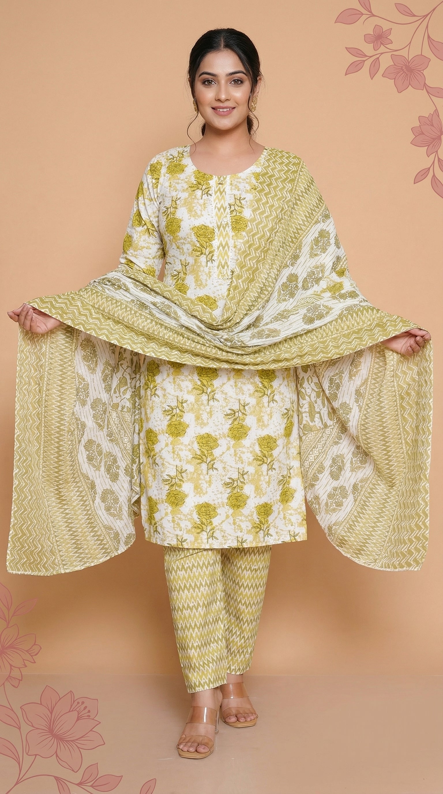 Ensemble de costume en coton Fleur de Tilleul